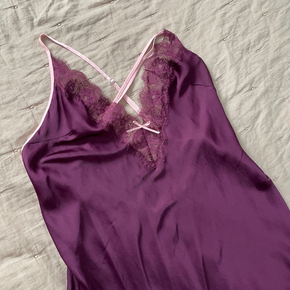 Victoria’s Secret purple chemise